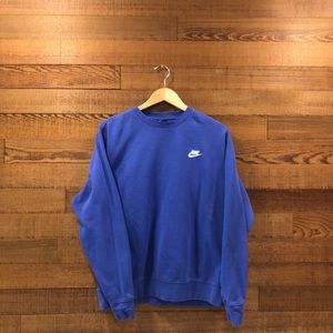 Nike Blue sweatshirt Large
